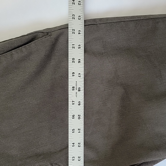 Volcom Corpo Class Flat Front Shorts Charcoal Gray Size 34 - Picture 10 of 16